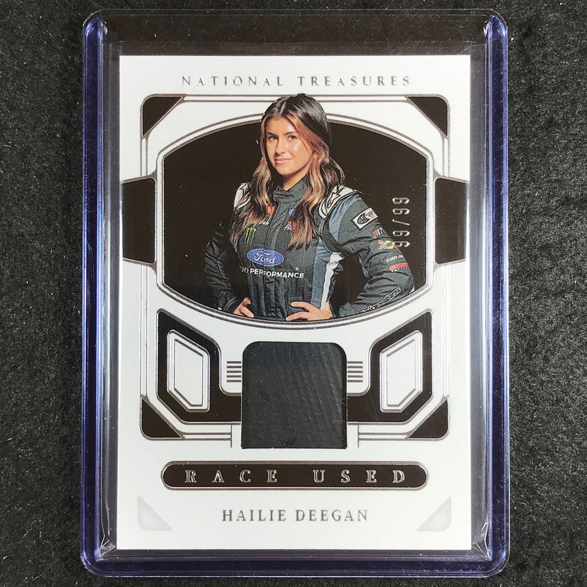 2023 National Treasures Racing HAILIE DEEGAN Race Used Tire Relic 99/99