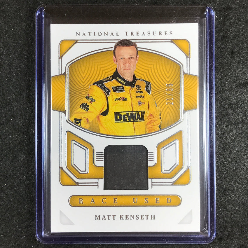 2023 National Treasures Racing MATT KENSETH Race Used Tire Relic 21/99