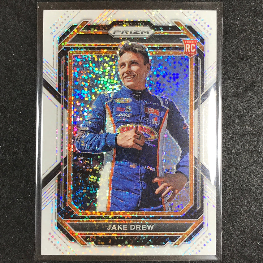 2023 National Treasures Racing JAKE DREW Rookie Base White Sparkle #43