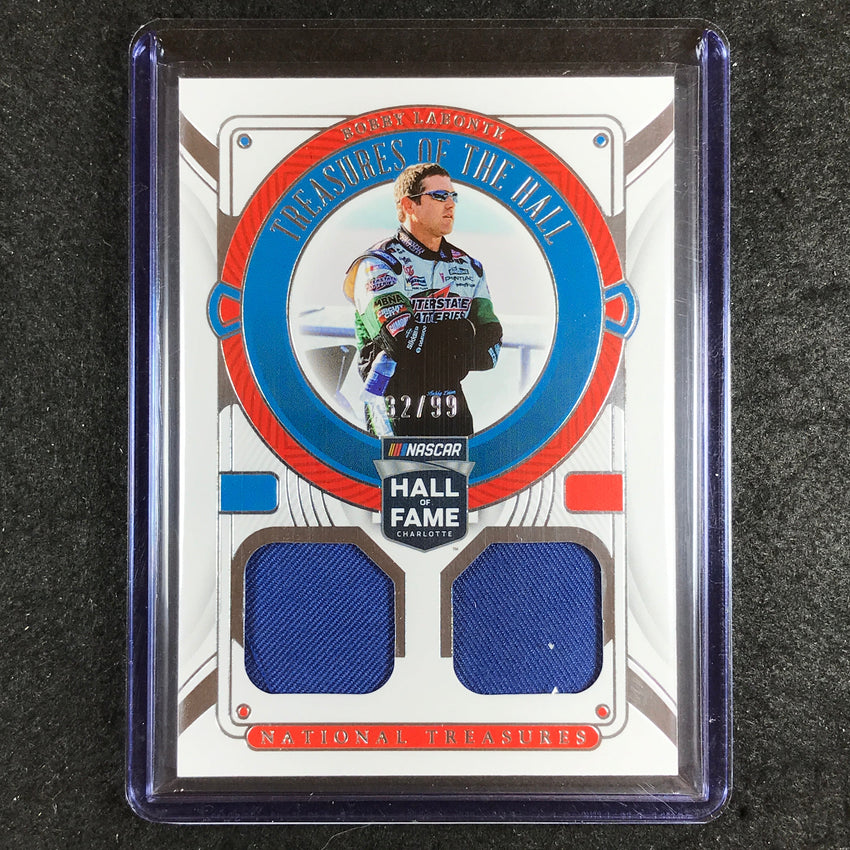 2023 National Treasures Racing BOBBY LABONTE Treasures of the Hall Relic 32/99