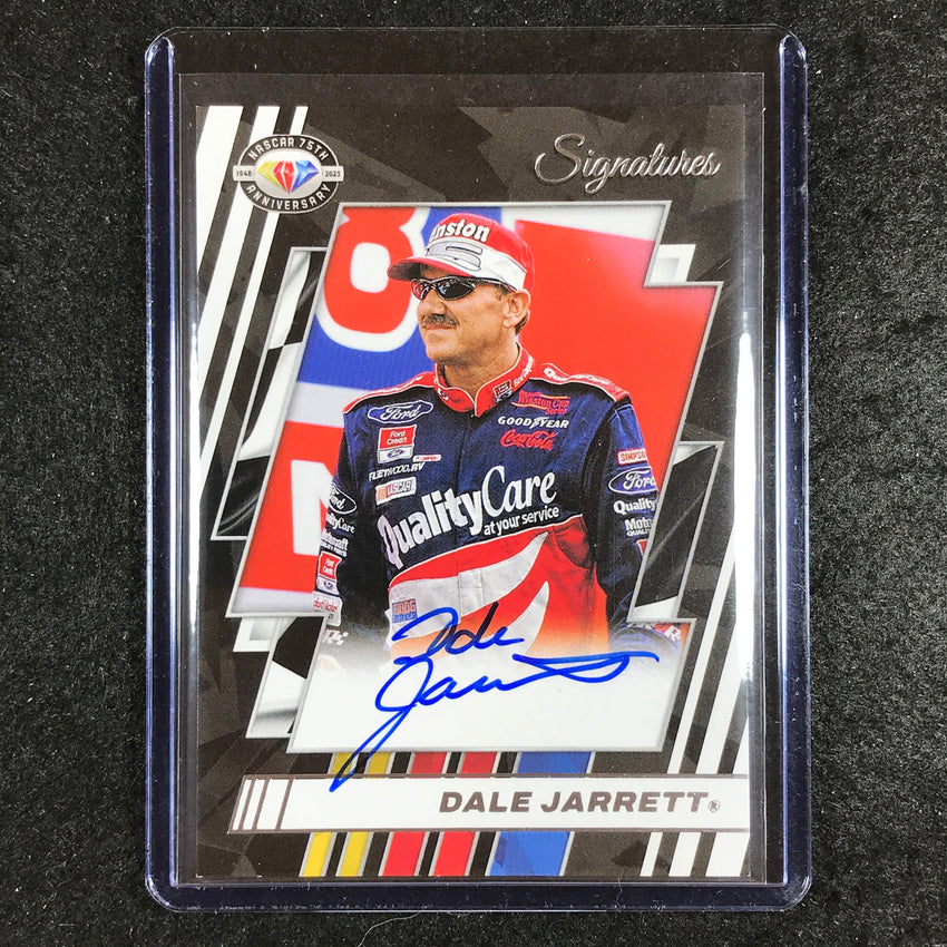 2023 National Treasures Racing DALE JARRETT NASCAR 75th Anniversary Auto #DJ