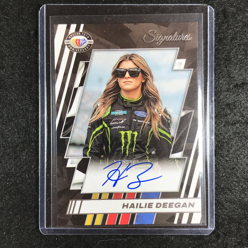 2023 National Treasures Racing HAILIE DEEGAN NASCAR 75th Anniversary Auto #HD
