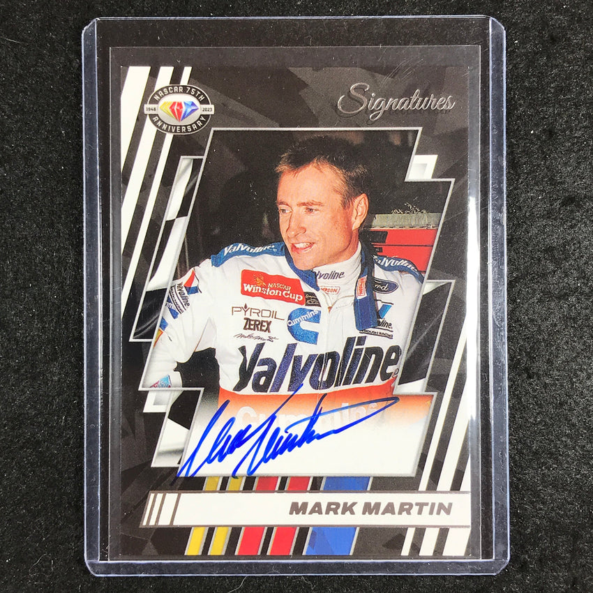 2023 National Treasures Racing MARK MARTIN NASCAR 75th Anniversary Auto #MM