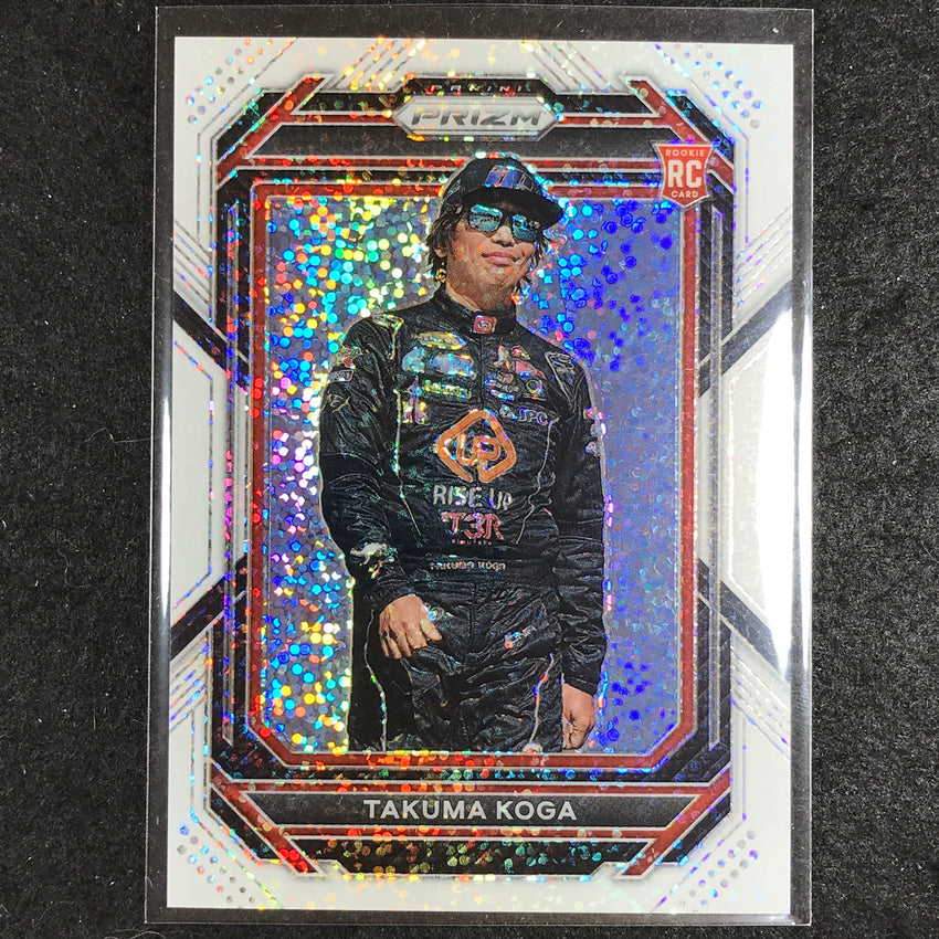 2023 National Treasures Racing TAKUMA KOGA Rookie Base White Sparkle #63