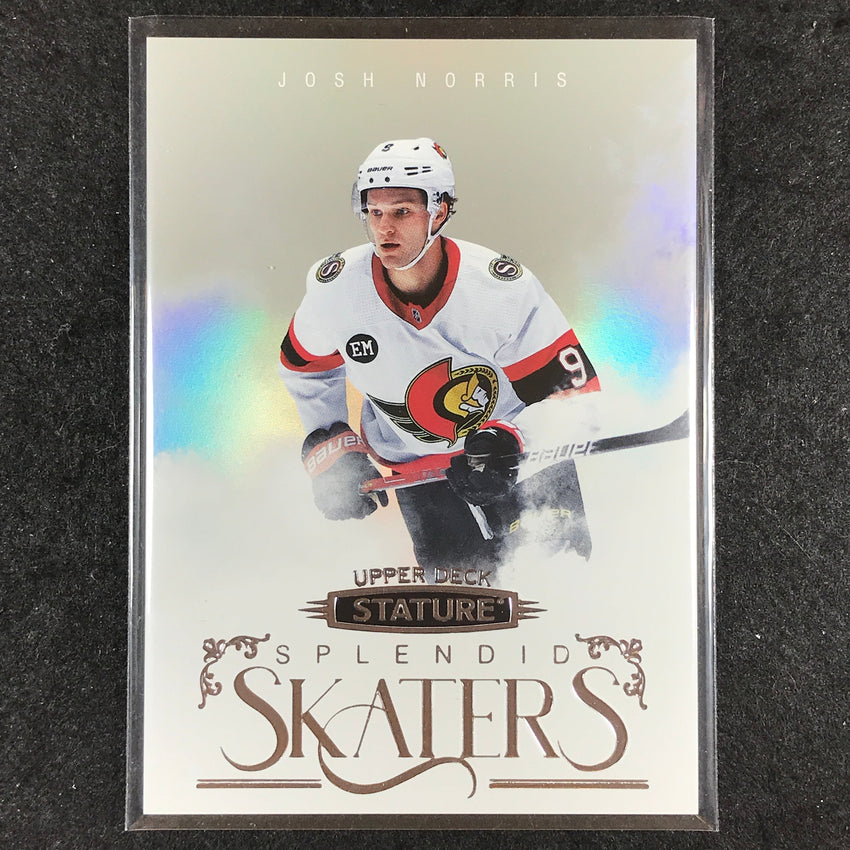 2022-23 Stature Hockey JOSH NORRIS Splendid Skaters Base #15