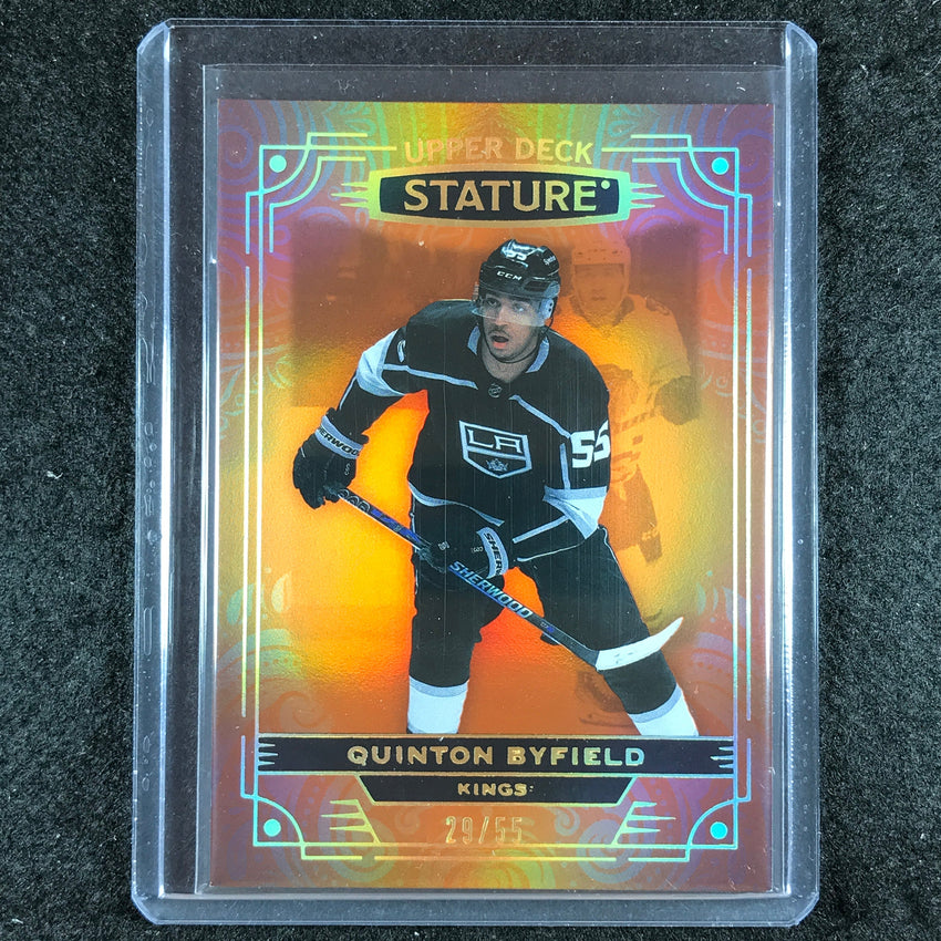 2022-23 Stature Hockey QUINTON BYFIELD Base Orange 29/55 #76