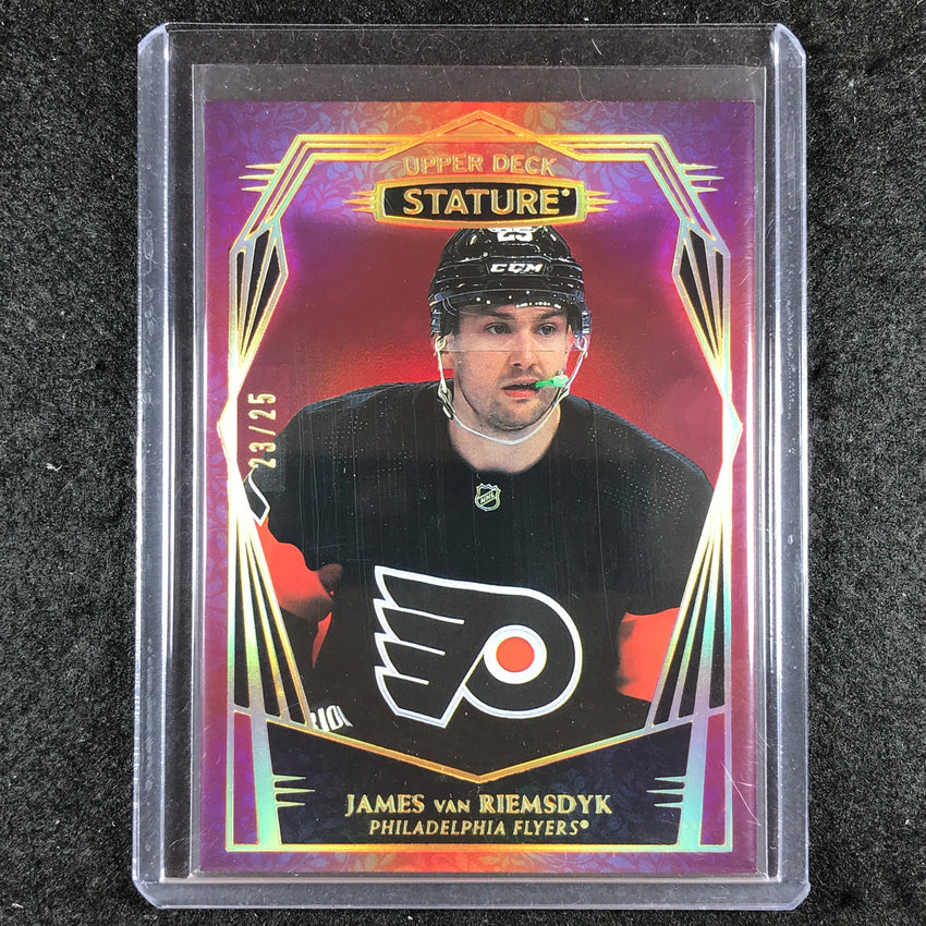 2022-23 Stature Hockey JAMES VAN RIEMSDYK Base Red Design Variant 23/25 #42
