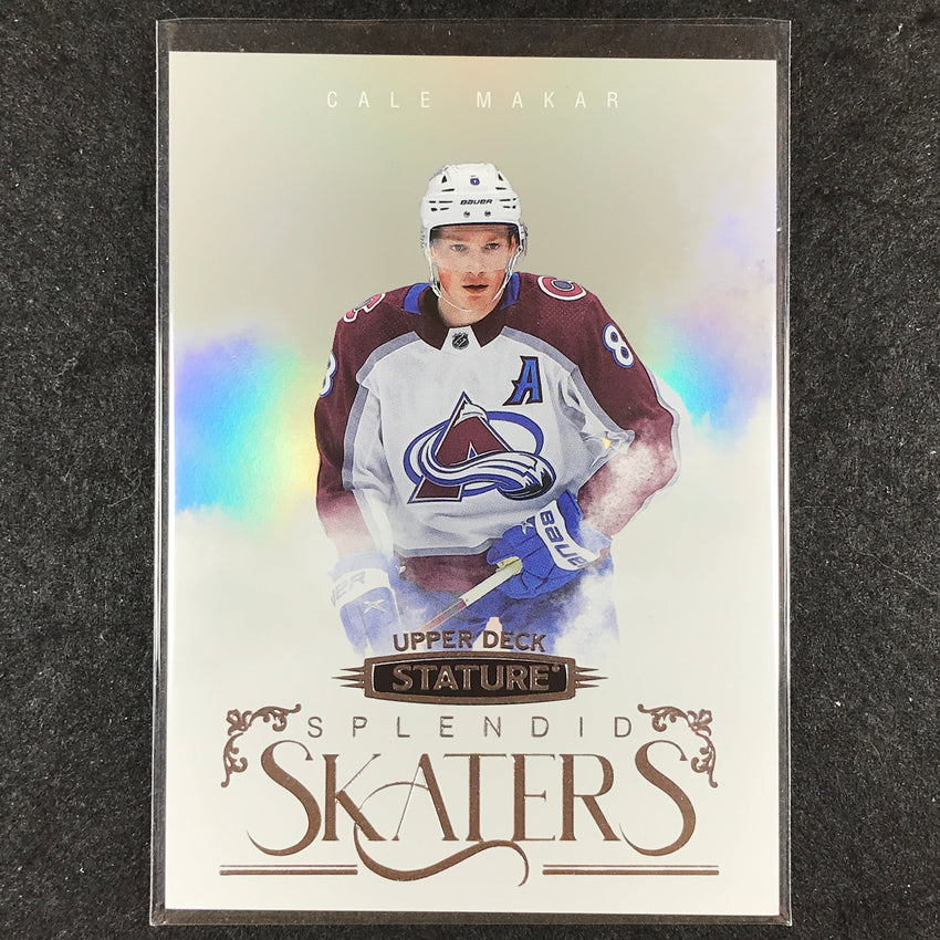 2022-23 Stature Hockey CALE MAKAR Splendid Skaters Base #23