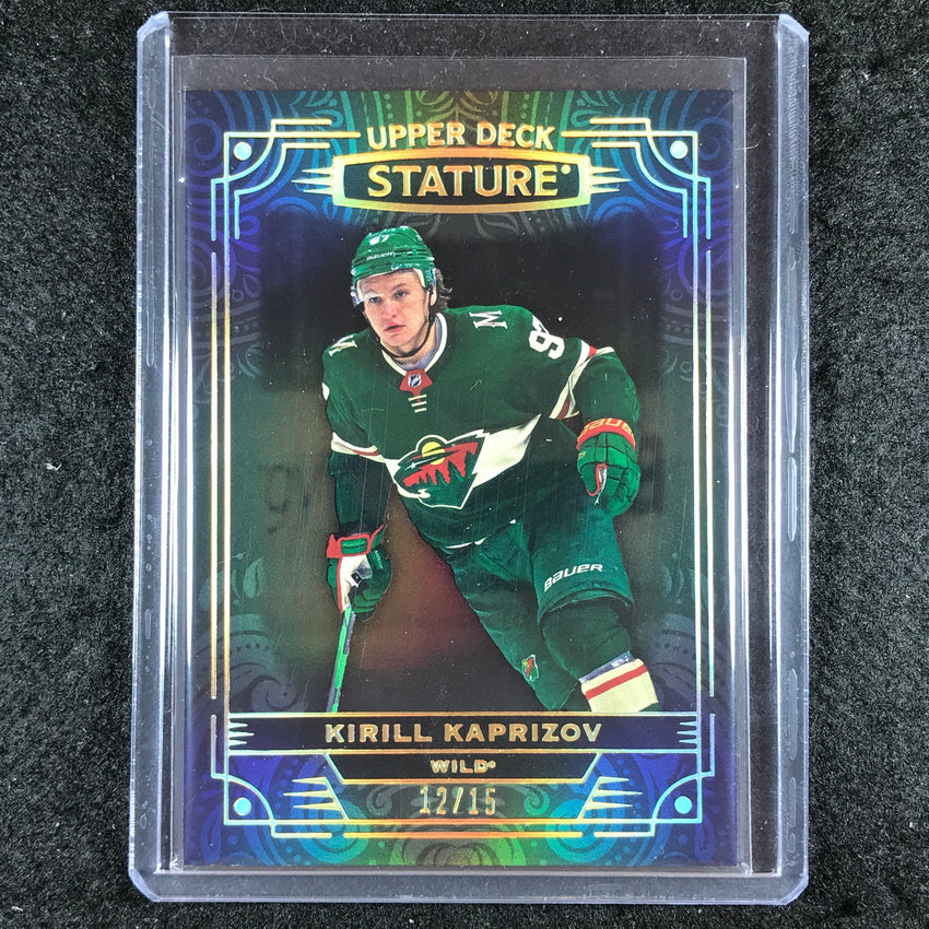 2022-23 Stature Hockey KIRILL KAPRIZOV Base Black 12/15 #98