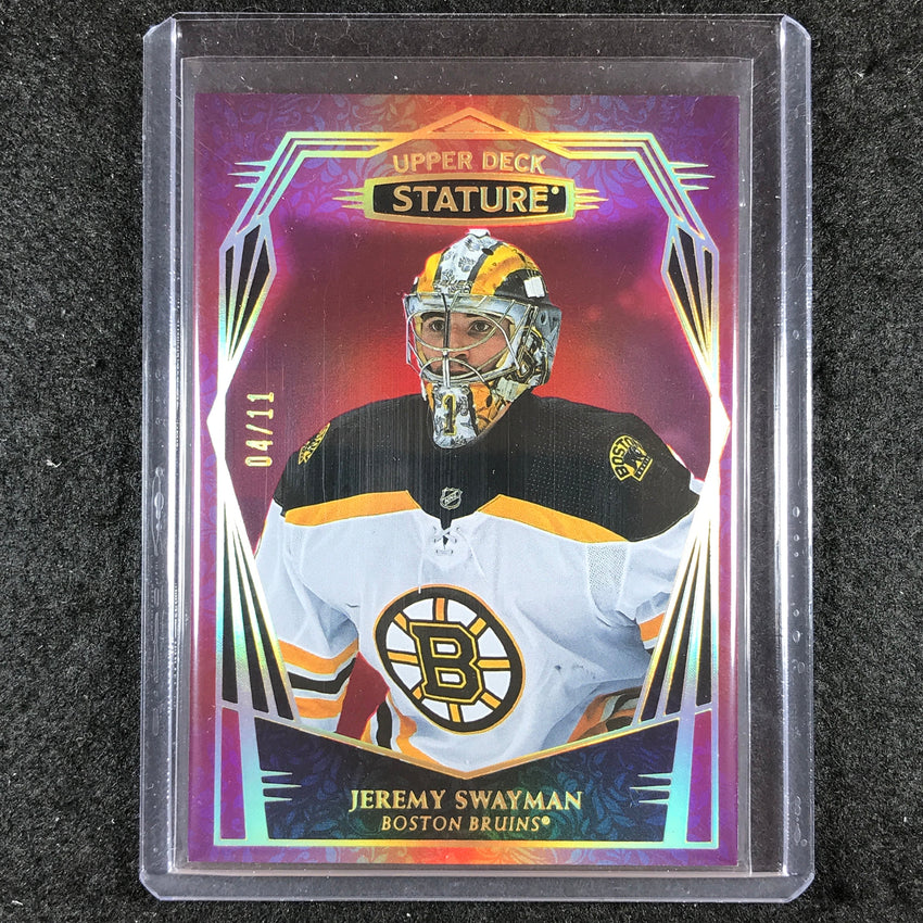 2022-23 Stature Hockey JEREMY SWAYMAN Base Red Design & Photo Variant 4/11 #96