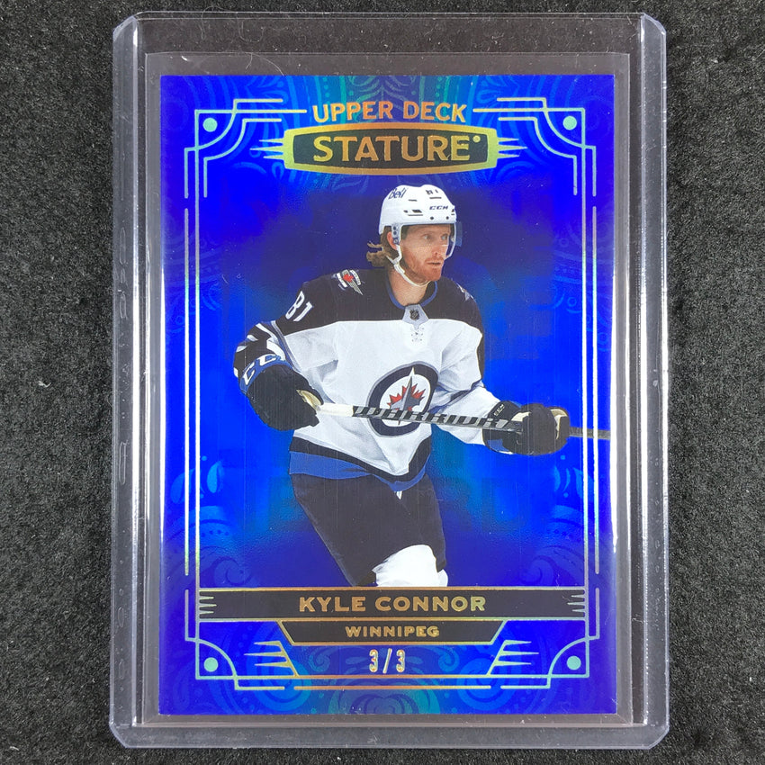 2022-23 Stature Hockey KYLE CONNOR Base Blue Photo Variant 3/3 #68