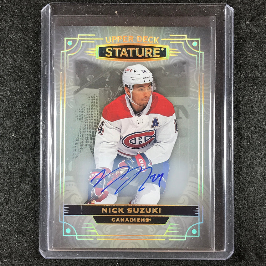 2022-23 Stature Hockey NICK SUZUKI Base Auto #26