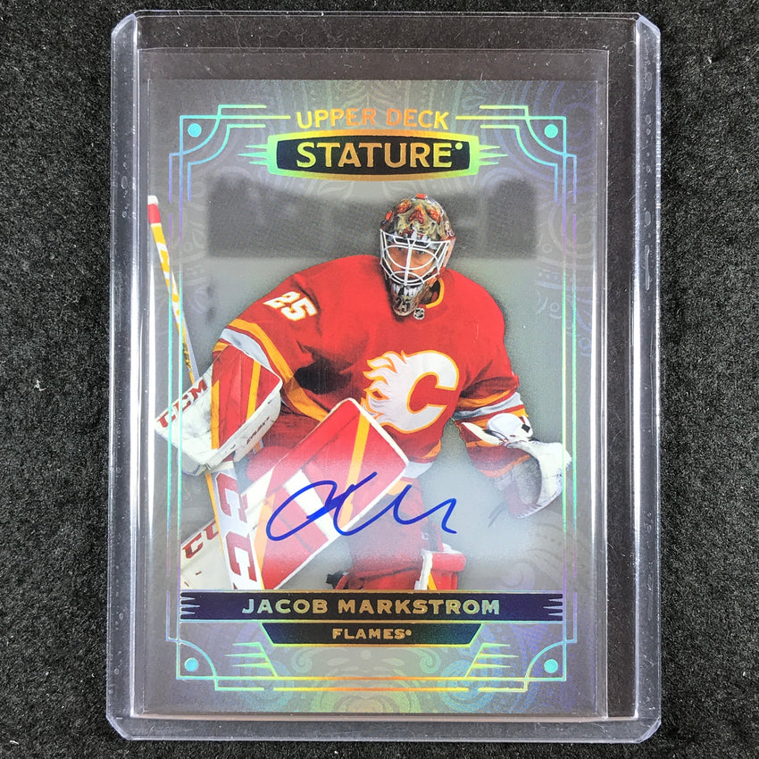 2022-23 Stature Hockey JACOB MARKSTROM Base Auto #69