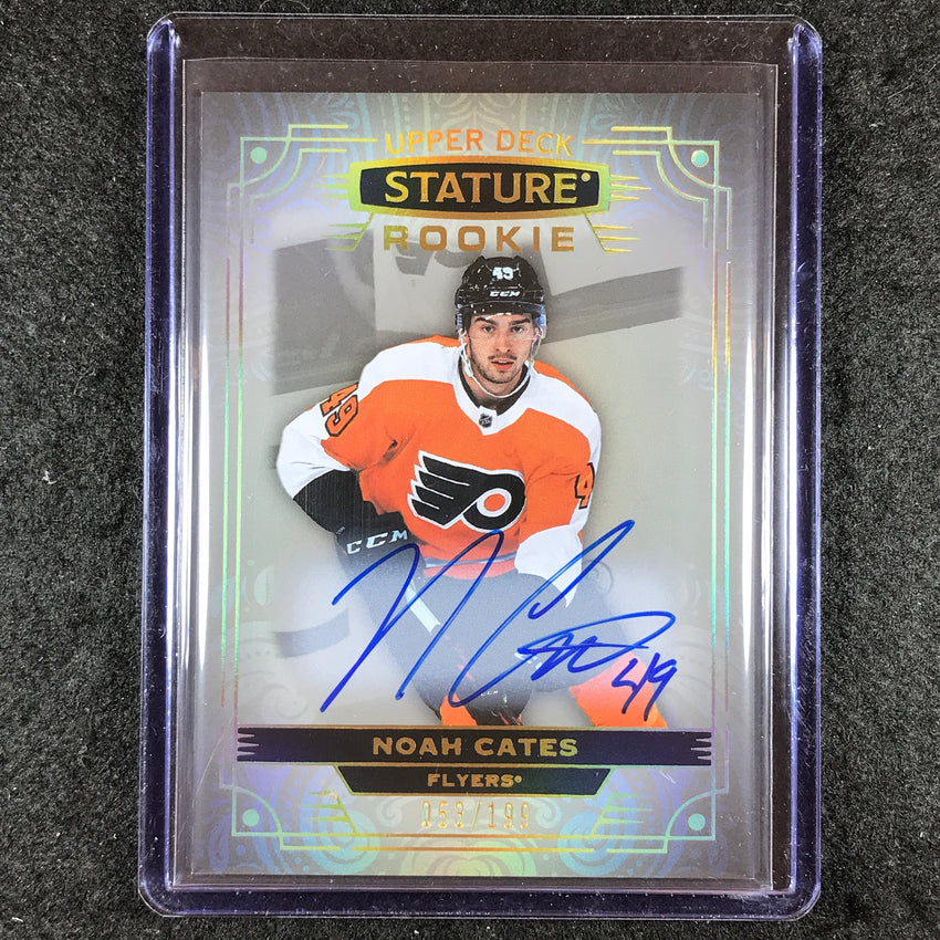 2022-23 Stature Hockey NOAH CATES Base Rookie Auto 53/199 #166