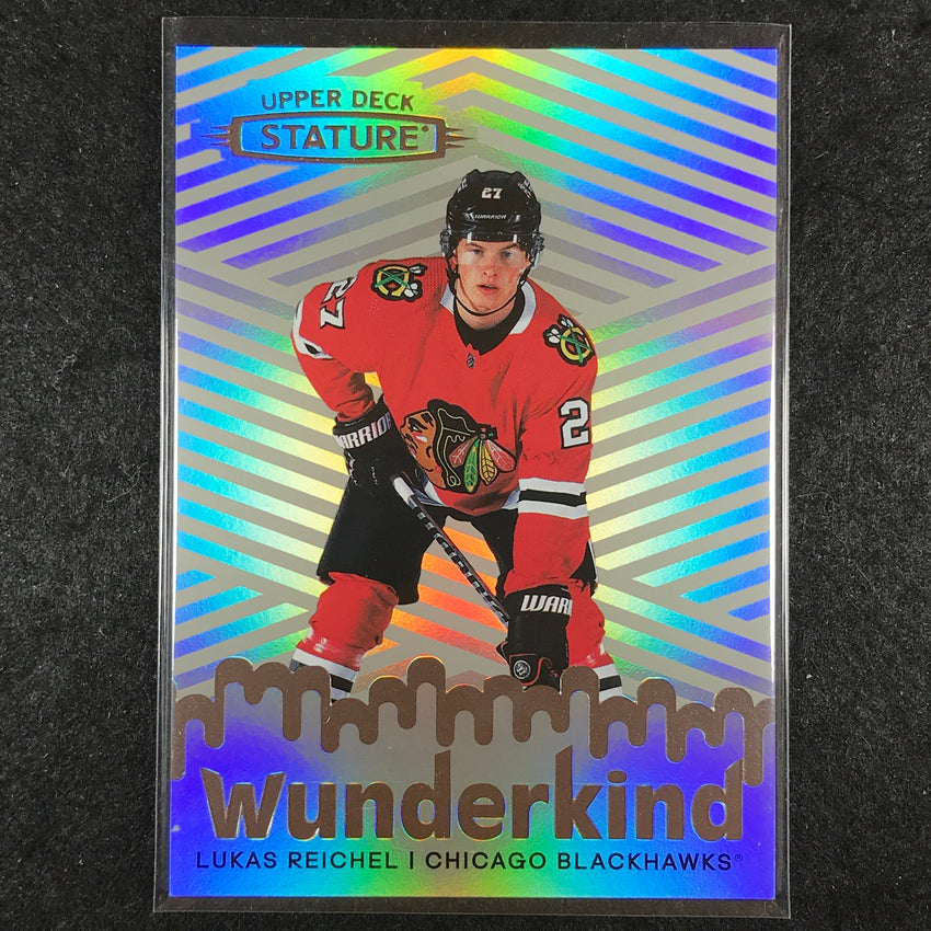 2022-23 Stature Hockey LUKAS REICHEL Wunderkind Base #8