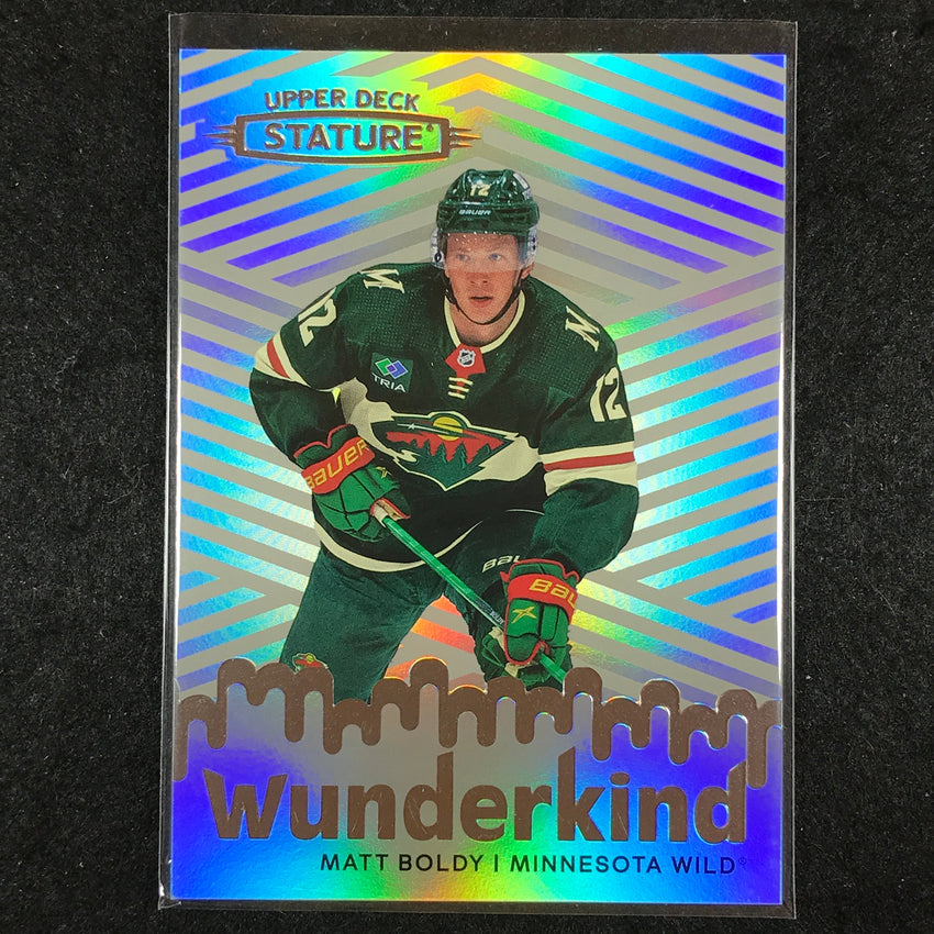 2022-23 Stature Hockey MATT BOLDY Wunderkind Base #17