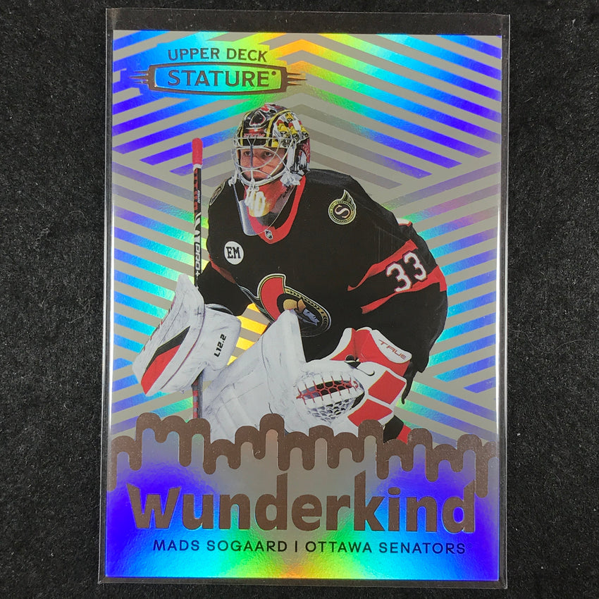 2022-23 Stature Hockey MADS SOGAARD Wunderkind Base #21
