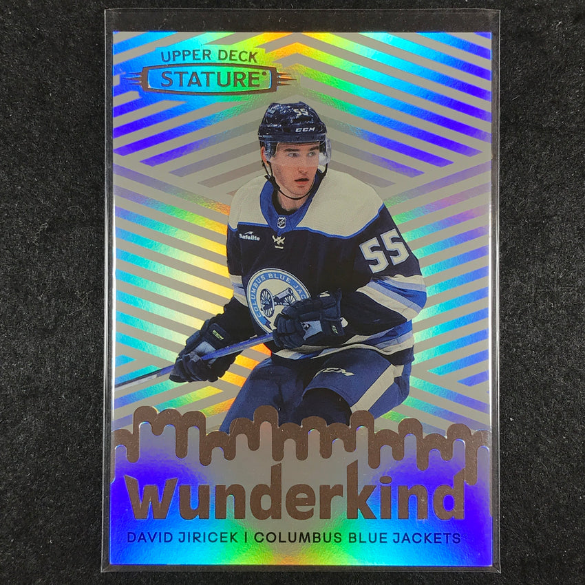 2022-23 Stature Hockey DAVID JIRICEK Wunderkind Base #41
