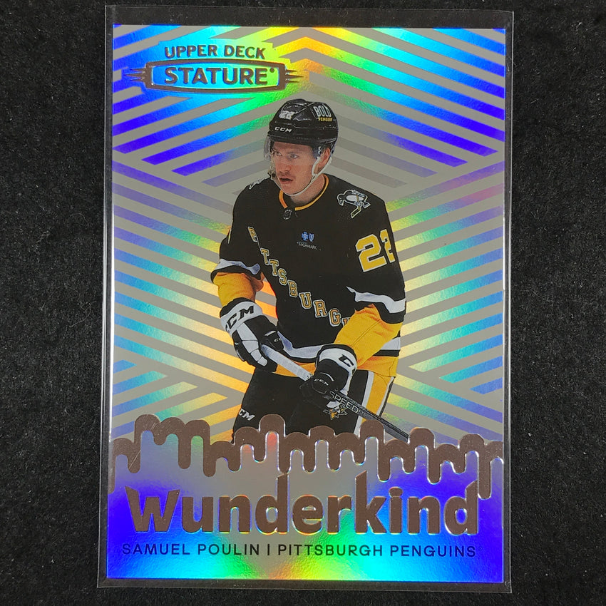 2022-23 Stature Hockey SAMUEL POULIN Wunderkind Base #42