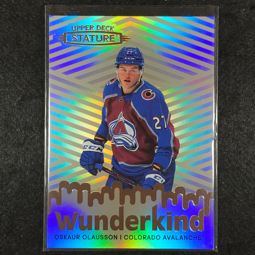 2022-23 Stature Hockey OSKAR OLAUSSON Wunderkind Base #46