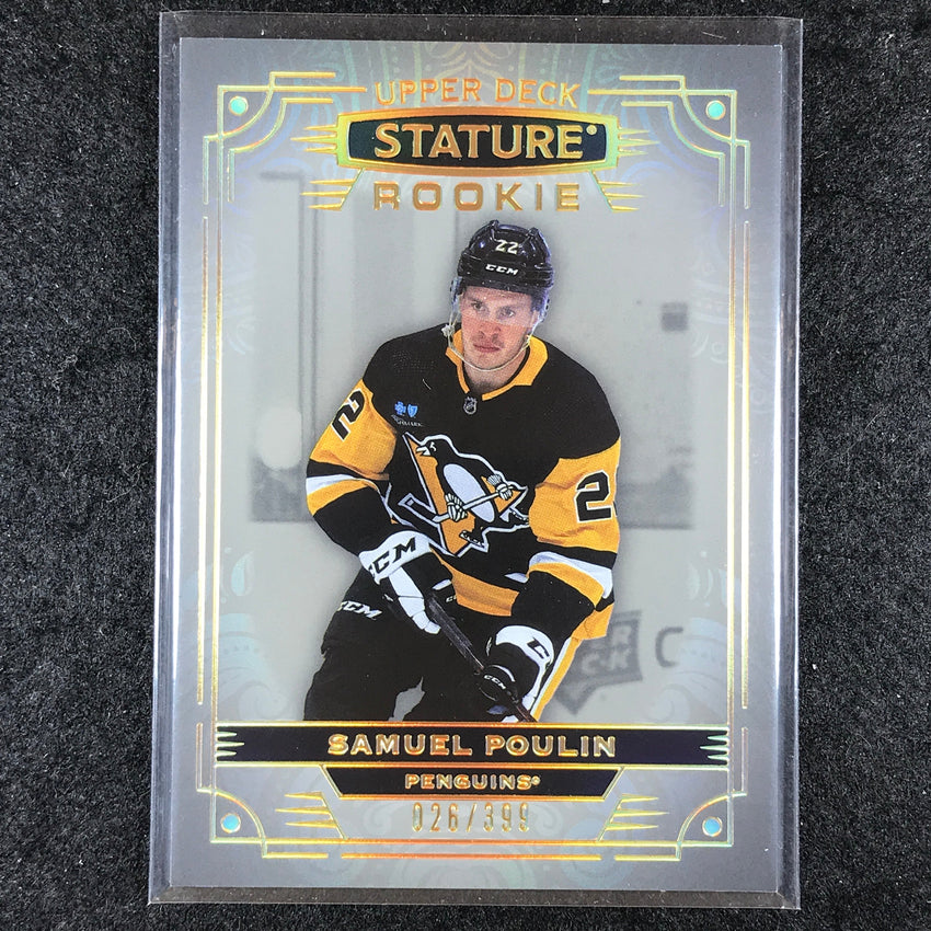2022-23 Stature Hockey SAMUEL POULIN Rookie Base 26/399 #116