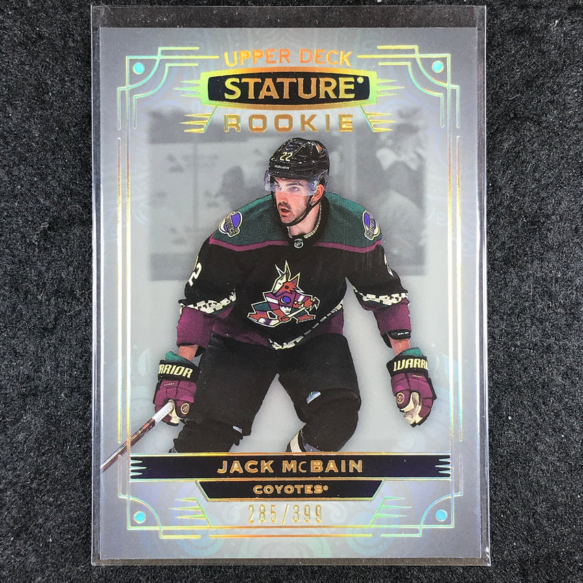 2022-23 Stature Hockey JACK MCBAIN Rookie Base 285/399 #125