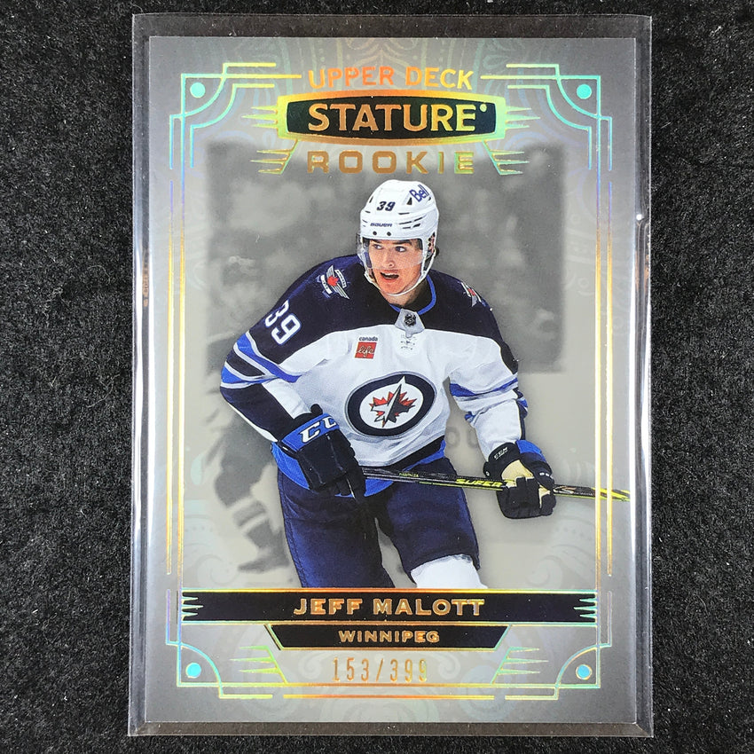 2022-23 Stature Hockey JEFF MALOTT Rookie Base 153/399 #156