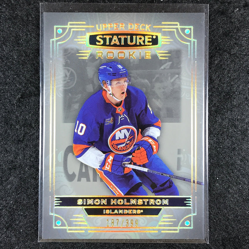 2022-23 Stature Hockey SIMON HOLMSTROM Rookie Base 187/399 #162