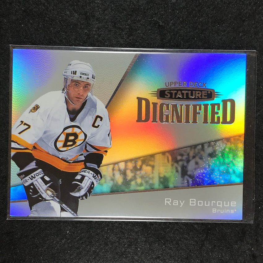2022-23 Stature Hockey RAY BOURQUE Dignified Base #6