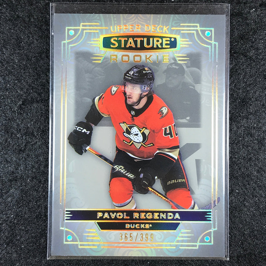 2022-23 Stature Hockey PAVOL REGENDA Rookie Base 365/399 #182