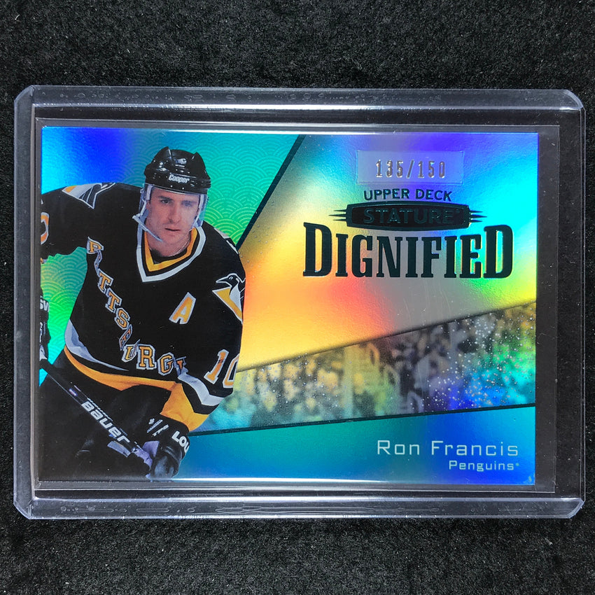 2022-23 Stature Hockey RON FRANCIS Dignified Green 135/150