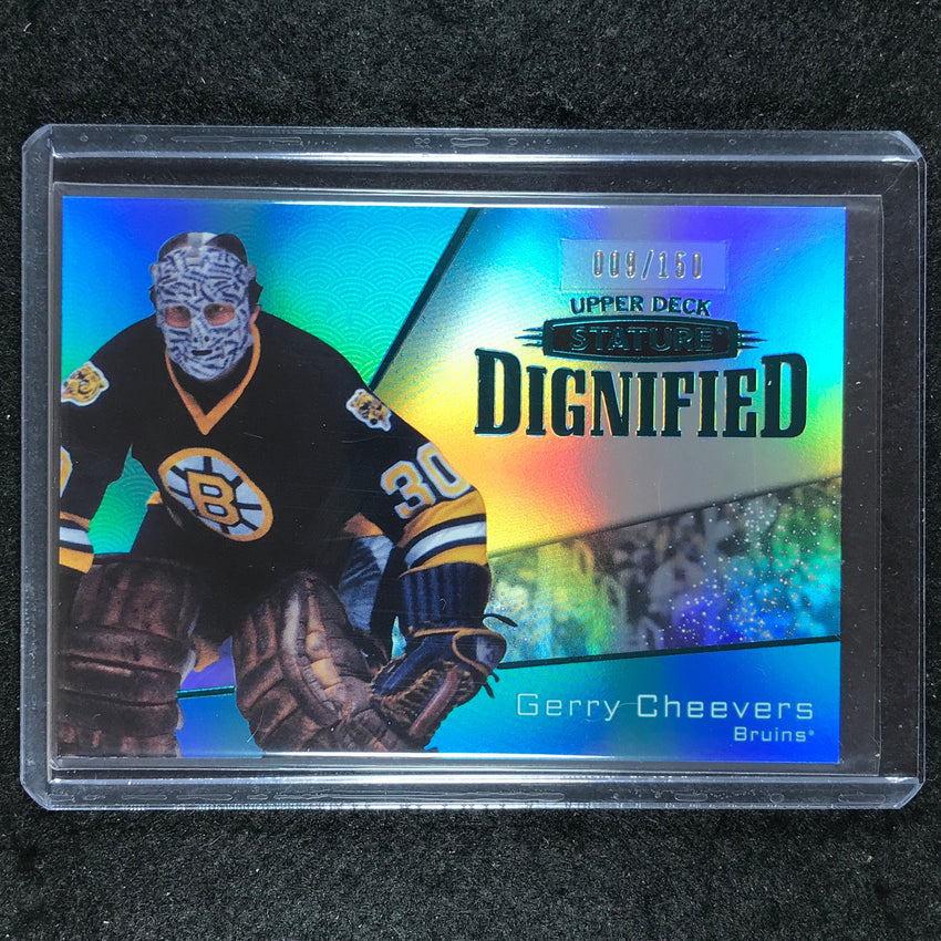 2022-23 Stature Hockey GERRY CHEEVERS Dignified Green 9/150