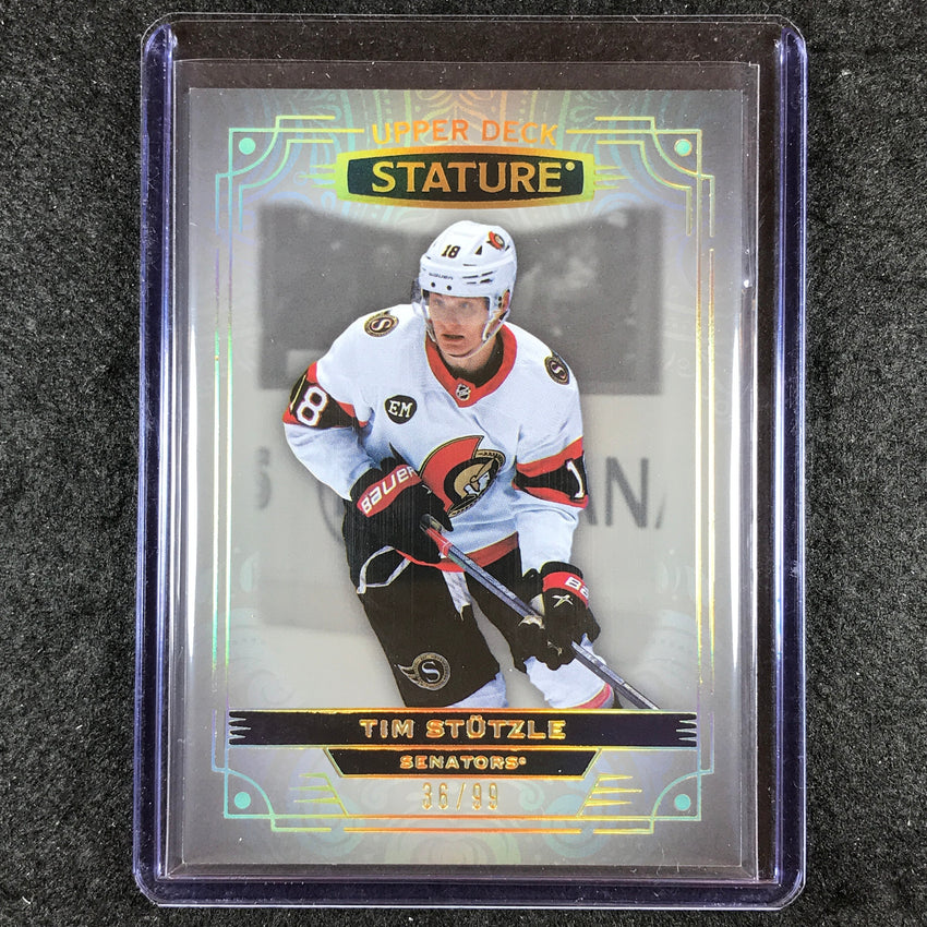 2022-23 Stature Hockey TIM STUTZLE Base Photo Variant 36/99 #31