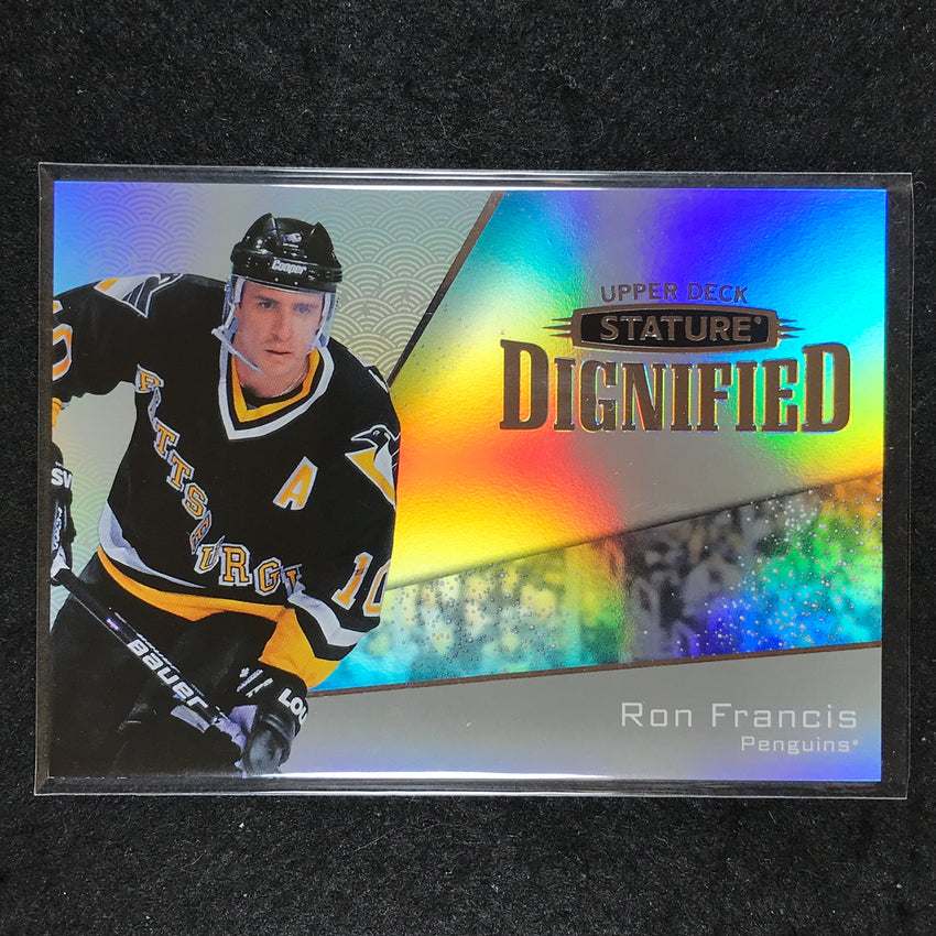 2022-23 Stature Hockey RON FRANCIS Dignified Base #15