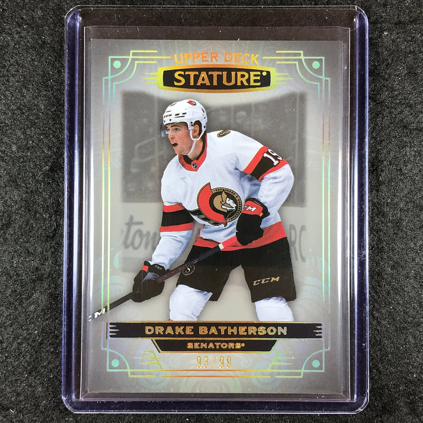 2022-23 Stature Hockey DRAKE BATHERSON Base Photo Variant 93/99 #35