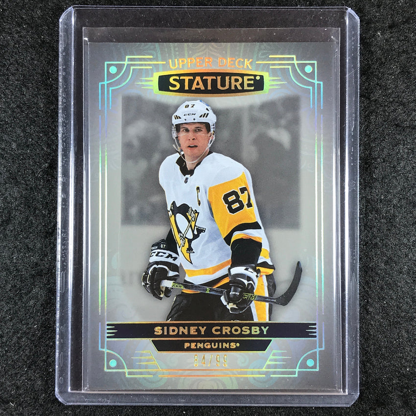 2022-23 Stature Hockey SIDNEY CROSBY Base Photo Variant 84/99 #55