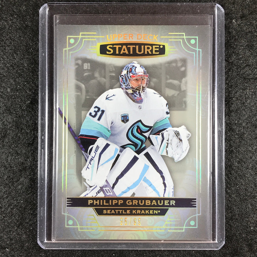 2022-23 Stature Hockey PHILIPP GRUBAUER Base Photo Variant 95/99 #85
