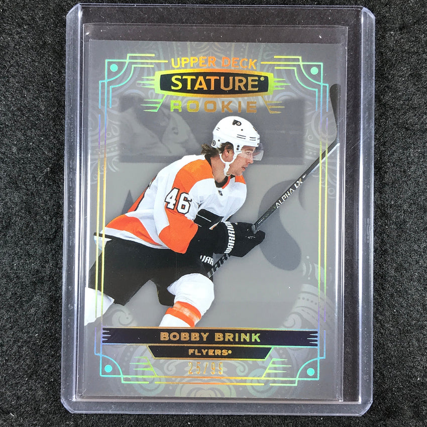 2022-23 Stature Hockey BOBBY BRINK Rookie Base Photo Variant 25/99 #154