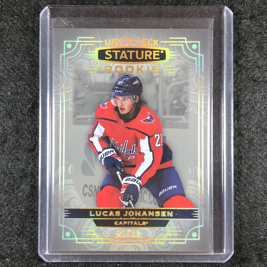 2022-23 Stature Hockey LUCAS JOHANSEN Rookie Base Photo Variant 60/99 #170