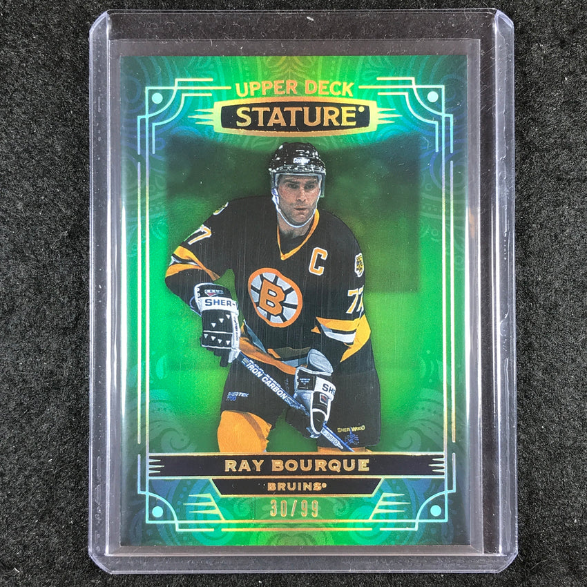 2022-23 Stature Hockey RAY BOURQUE Base Green 30/99 #6
