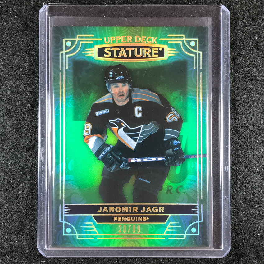 2022-23 Stature Hockey JAROMIR JAGR Base Green 20/99 #13