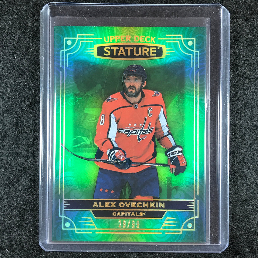 2022-23 Stature Hockey ALEX OVECHKIN Base Green 28/99 #93