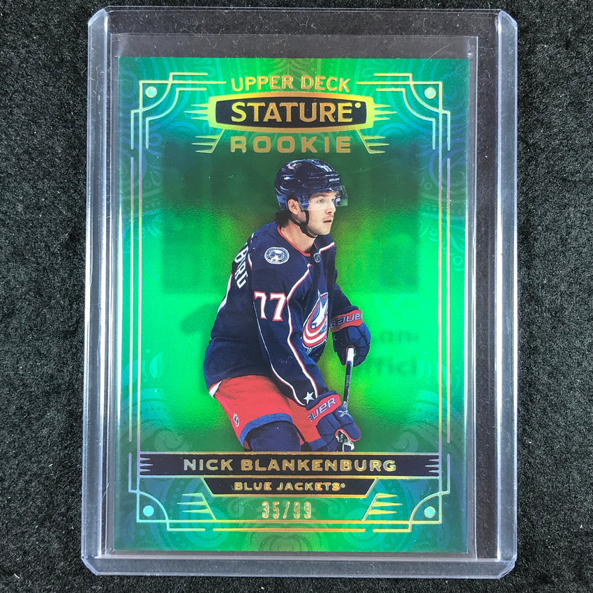 2022-23 Stature Hockey NICK BLANKENBURG Rookie Base Green 35/99 #198