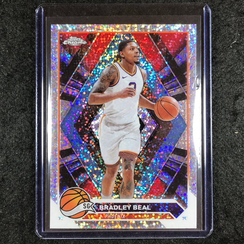 2023-24 Topps Chrome Basketball BRADLEY BEAL Base Speckle 137/299 #108