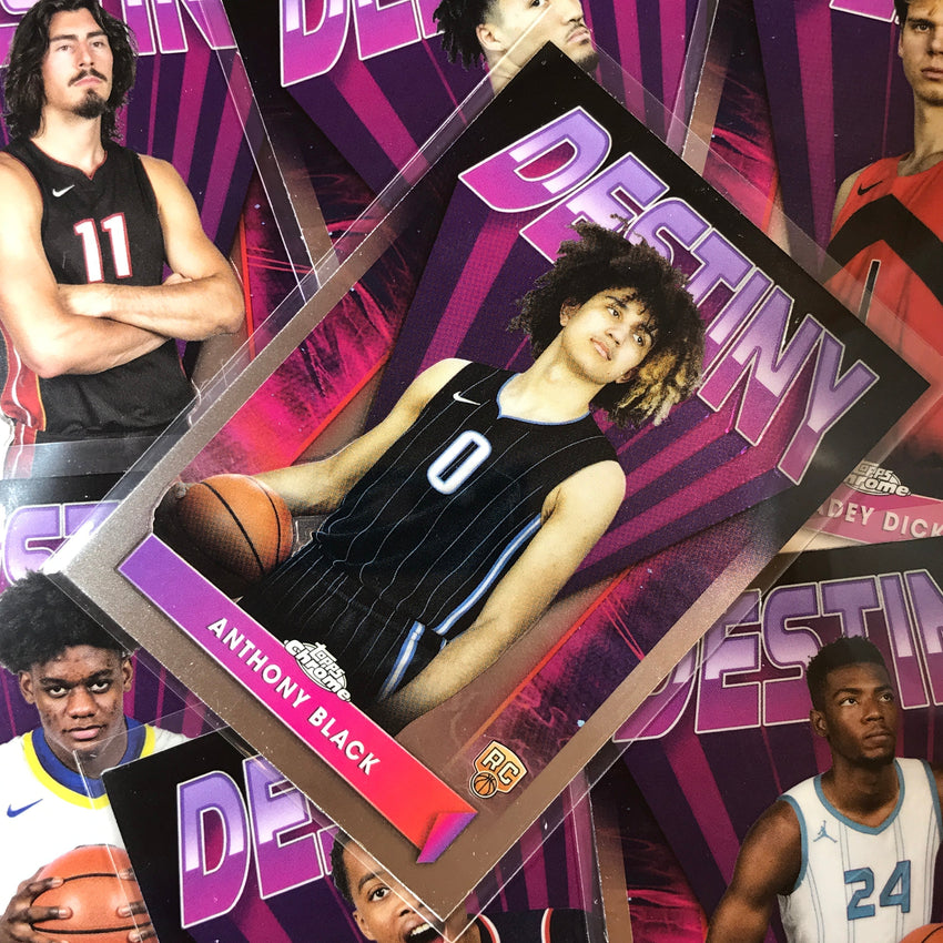 2023-24 Topps Chrome Basketball JORDAN WALSH Destiny Rookie Base #19