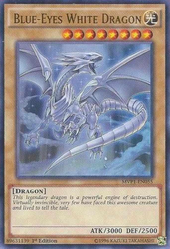 Blue-Eyes White Dragon - (MVP1-EN055) - Ultra Rare  Unlimited