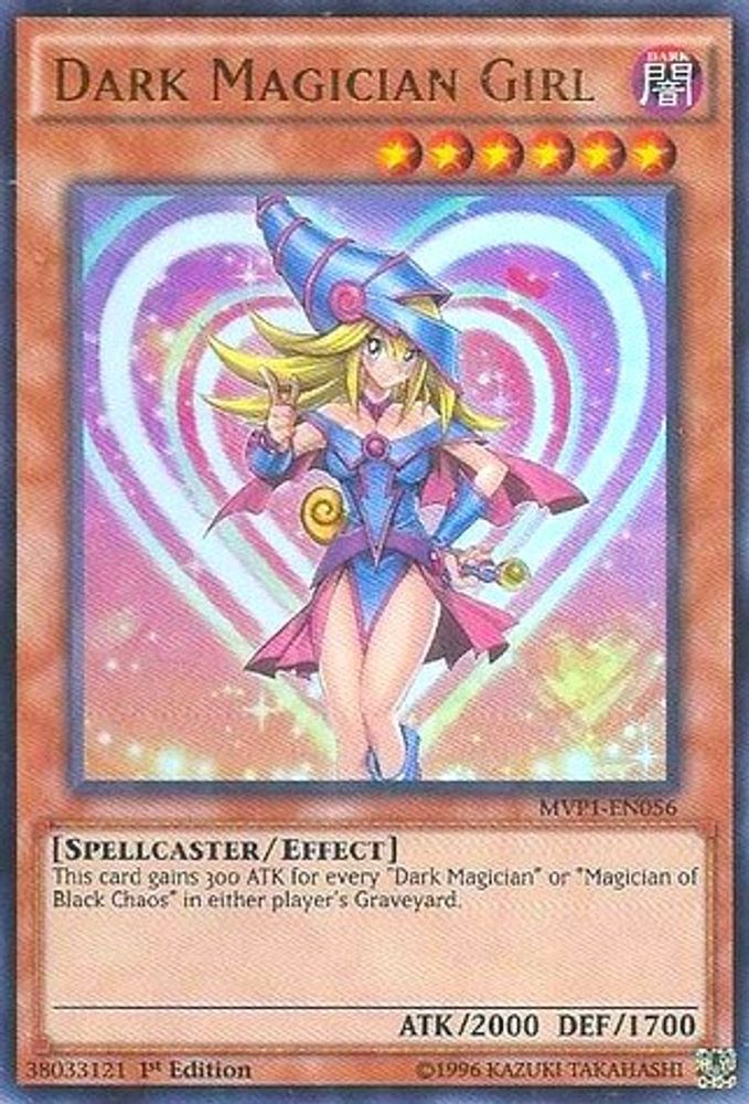 Dark Magician Girl - (MVP1-EN056) - Ultra Rare 1st Edition