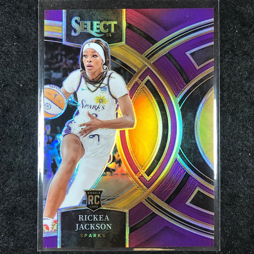 2024 Select WNBA RICKEA JACKSON Premier Level Rookie Purple 92/149 #127