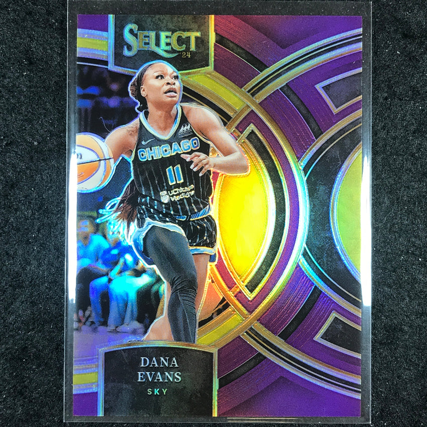 2024 Select WNBA DANA EVANS Premier Level Purple 65/149 #146