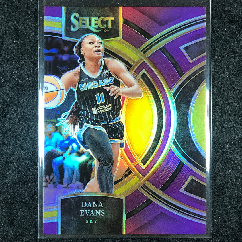 2024 Select WNBA DANA EVANS Premier Level Purple 133/149 #146